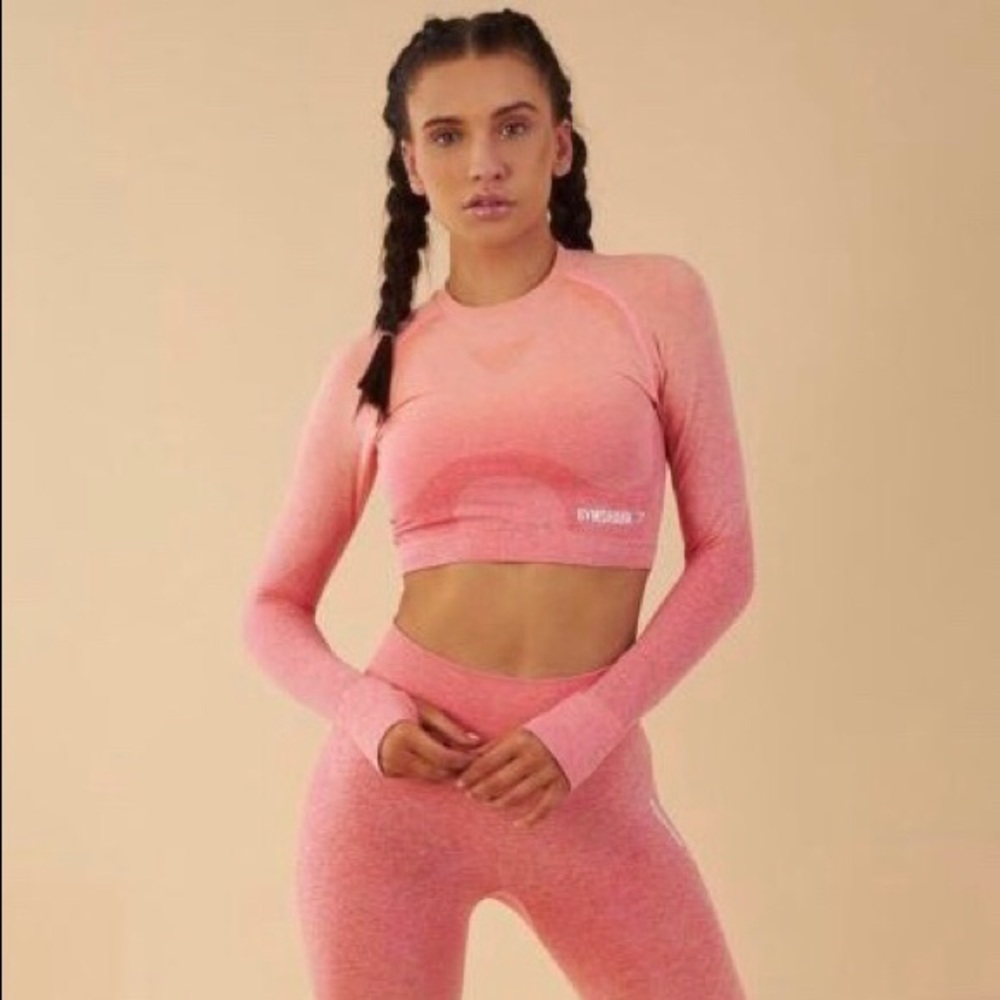 Gymshark Ombré Seamless Crop